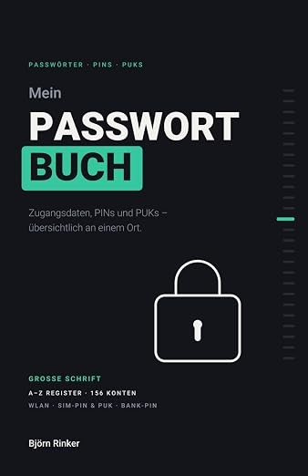 Mein Passwort-Buch